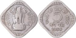 World Coins - Coin, India, 5 Naye Paise, 1958