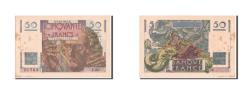 World Coins - Banknote, France, 50 Francs, 50 F 1946-1951 ''Le Verrier'', 1947, 2.10.1947
