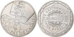 World Coins - France, 10 Euro, Nord-Pas-de-Calais, 2010, MDP, Silver, , KM:1664