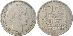 World Coins - Coin, France, Turin, 10 Francs, 1946, Beaumont - Le Roger, Rameaux longs