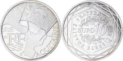 World Coins - France, 10 Euro, Aquitaine, 2010, Monnaie de Paris, , Silver