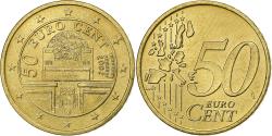 World Coins - Austria, 50 Euro Cent, 2002, Vienna, , Brass, KM:3087