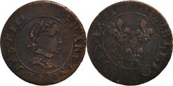 World Coins - Coin, France, Louis XIII, Double Tournois, 1621, Saint-André de