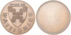 World Coins - France, Medal, Ville de Wattignies, Nord, Geography, 1973, , Bronze