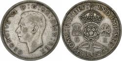World Coins - Great Britain, George VI, 2 Shillings, 1938, London, Silver,