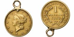 Us Coins - United States, Dollar, Liberty Head - Type 1, 1853, U.S. Mint, Gold,