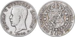 World Coins - Sweden, Gustaf V, Krona, 1933, Silver, , KM:786.2