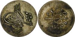 World Coins - Egypt, Abdul Hamid II, 1 Kurush, AH 1293/1876, Silver,