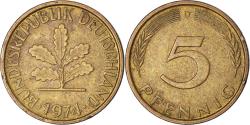World Coins - Coin, GERMANY - FEDERAL REPUBLIC, 5 Pfennig, 1974