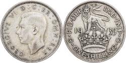 World Coins - Great Britain, George VI, Shilling, 1939, Copper-nickel, , KM:877