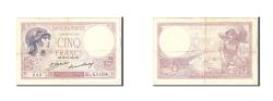 World Coins - Banknote, France, 5 Francs, 1932, 1932-12-15, EF(40-45), KM:72d