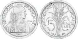 World Coins - Coin, FRENCH INDO-CHINA, 5 Cents, 1946, Paris, ESSAI, , Aluminum