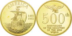 World Coins - France, Medal, 500ème Anniversaire de la Découverte de l'Amérique, 1992
