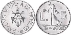 World Coins - Coin, VATICAN CITY, Paul VI, 5 Lire, 1978, Roma, , Aluminum, KM:133