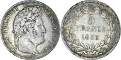 World Coins - Coin, France, Louis-Philippe, 5 Francs, 1836, Strasbourg, , Silver