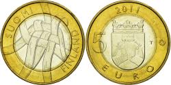World Coins - Coin, Finland, 5 Euro, 2011, Vantaa, , Bi-Metallic, KM:159