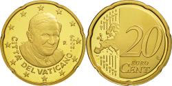 World Coins - VATICAN CITY, 20 Euro Cent, 2009, , Brass, KM:386