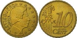 World Coins - Luxembourg, 10 Euro Cent, 2004, Utrecht, Nordic gold,