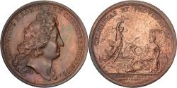 World Coins - France, Medal, Louis XIV, Expédition de Gand, 1678, Bronze, Mauger, Restrike