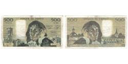 World Coins - France, 500 Francs, Pascal, 1983, E.185, VF(20-25), Fayette:71.29, KM:156e