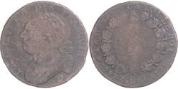 World Coins - Coin, France, Louis XVI, 12 Deniers, 1792 / AN 4, Lyon, , Métal de