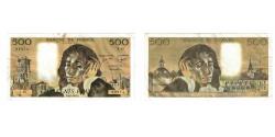 World Coins - France, 500 Francs, Pascal, 1974, T.45, VF(30-35), Fayette:71.12, KM:156c
