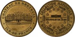 World Coins - France, Tourist token, Château de Breteuil, 2002, MDP, Nordic gold,