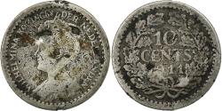 World Coins - Netherlands, Wilhelmina I, 10 Cents, 1911, Silver, , KM:145