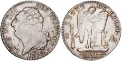 World Coins - France, Louis XVI, 6 Livres, 1793 / AN 5, Paris, Silver, , Gadoury:55
