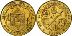 World Coins - Belgium, 50 Liards - Couvin, 1980, Brass plated steel,