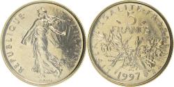 World Coins - Coin, France, Semeuse, 5 Francs, 1997, Paris, , Nickel Clad