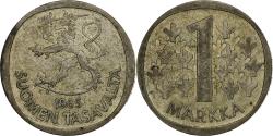 World Coins - Finland, Markka, 1965, Helsinki, Billon, , KM:49
