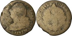World Coins - Coin, France, 2 sols françois, 2 Sols, 1793, Marseille, , Bronze