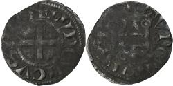 World Coins - France, Louis VIII-IX, Denier Tournois, 1223-1244, Billon,