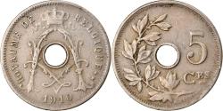 World Coins - Coin, Belgium, Albert I, 5 Centimes, 1910, , Copper-nickel, KM:67