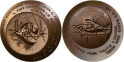World Coins - France, Medal, Vœux pour toute l'année, 1975, Bronze, Bouyon,
