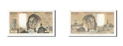 World Coins - Banknote, France, 500 Francs, 500 F 1968-1993 ''Pascal'', 1977, 1977-11-03