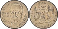 World Coins - France, 10 Francs, 1985, Victor Hugo, , Copper-nickel, KM:956