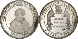 World Coins - France, Medal, Révolution Française, Danton, Copper-nickel,