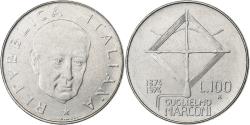 World Coins - Italy, 100 Lire, 1974, Rome, Stainless Steel, , KM:102
