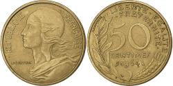 World Coins - France, 50 Centimes, Marianne, 1964, Paris, Aluminum-Bronze, , KM:939.2