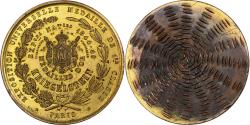 World Coins - France, Medal, Kriegelstein, médaille de 1re classe, 1844-1849, Copper Gilt