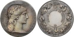 World Coins - France, Medal, Comice agricole de Bergues, Silver,