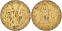 World Coins - Coin, West African States, 10 Francs, 1964