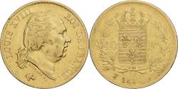 World Coins - France, Louis XVIII, 40 Francs, 1818, Lille, Gold, , Gadoury:1092