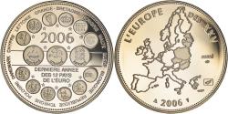 World Coins - France, Medal, L'Europe des XXV, Dernière Année des 12 Pays de l'Euro
