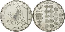 World Coins - France, Medal, L'Europe des XXVII, Bienvenue à l'Estonie, 2011, , Nickel