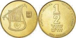 World Coins - Coin, Israel, 1/2 New Sheqel, 1997, , Aluminum-Bronze, KM:174
