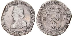 World Coins - Coin, FRENCH STATES, DOMBES, Henri II de Montpensier, Teston, 1607, Trévoux