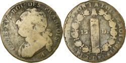World Coins - Coin, France, 12 deniers françois, 12 Deniers, 1791, Paris, , Bronze